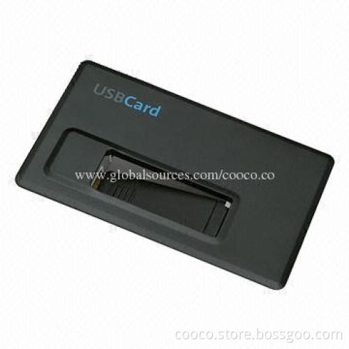 Card OEM USB3.0 Flash Drive with Spring Loaded Connector, Various Colors Available